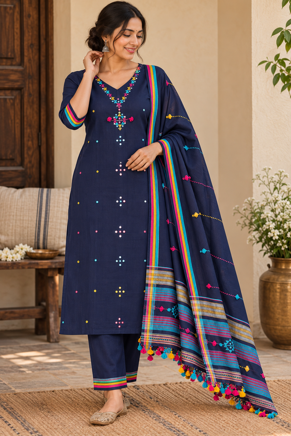 Bhujodi - Unstitched Suits